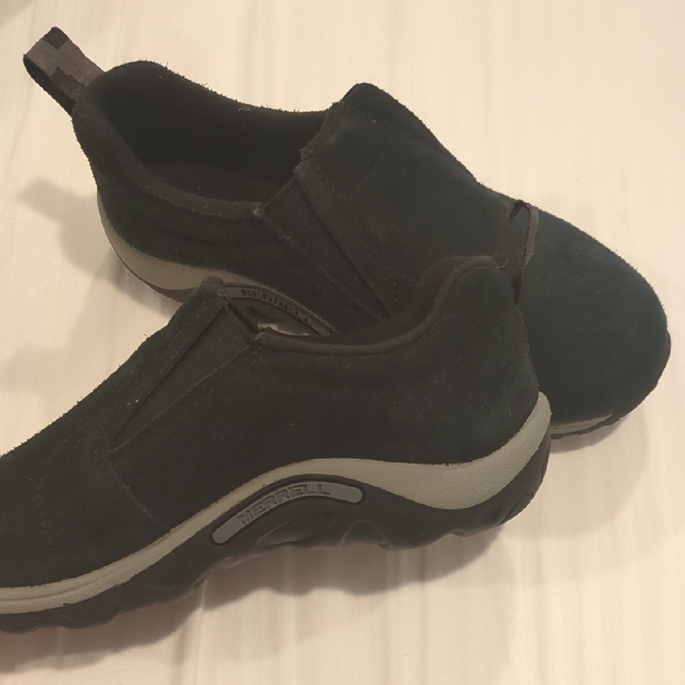 Merrell Kids' Black Waterproof Slip-On Boots